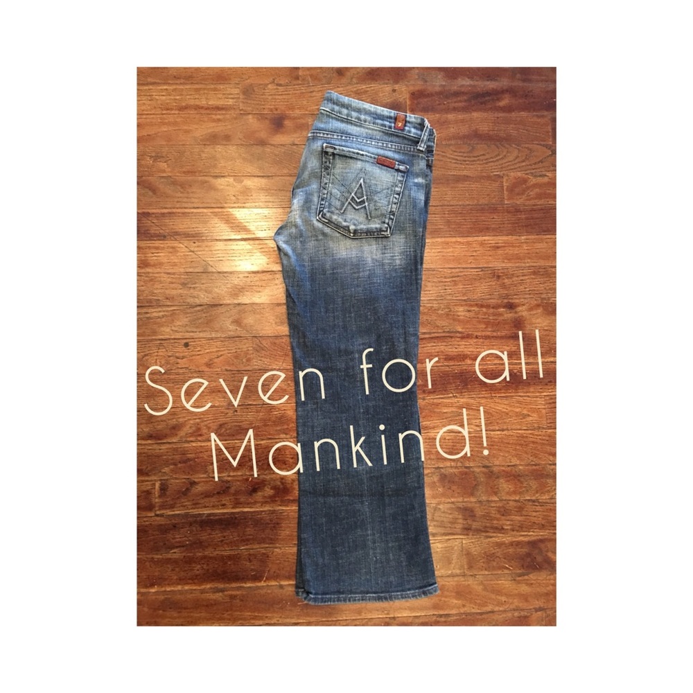 Seven for all mankind! Size 29/8! Cropped jean